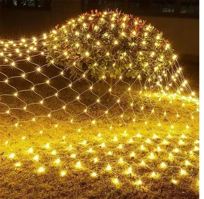 фото, Гірлянда сітка, сітка світлодіодна 3*2 м, 200 світлодіодів з Європи