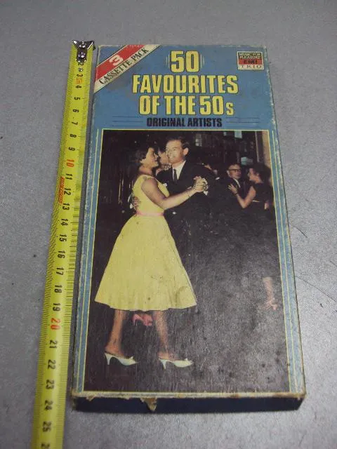 сборник кассет 3 cassette pack 50 favourites of the 50 s original artists №2528 Ціна