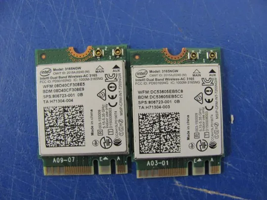 №191-17 Wi-Fi адаптер INTEL 3165NGW для MEDION E6422 оригінал Де купити