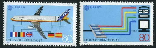 ФРГ Авиация Европа СЕПТ 1988 Ціна