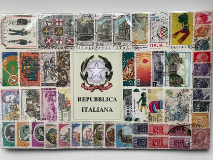 фото, Історія Італійської Республіки на марках.