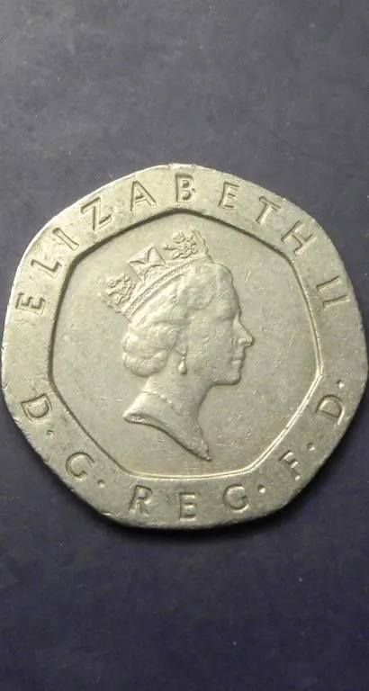 Купити 20 пенсів 1990 Британія