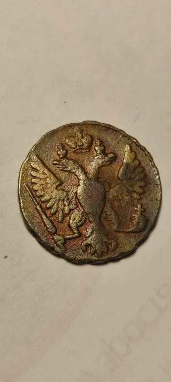 Купити Монета денга 1749 год медь db663