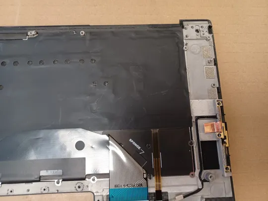 номер1051-1 корпус кришка Палмрест корпус топкейс Верхня панель палмрест cover-C 0TJP2V AQ3RH000112  з клавіатурою 0F6HHK 490.0JD07.2D0T  для Dell XPS 15 9500 9510 PRECISION 5550 5560 оригінал Де купити