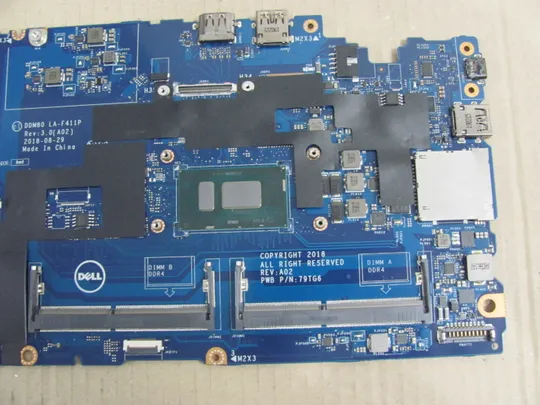 номер0252-23 материнська плата Mainboard Материнка Основна плата Системна плата Плата системи Laptop motherboard мамка  ноутбучна плата  РОБОЧА LA-F411P  79TG6 SR3L8  i7-8650U  для  Dell Latitude 5590 оригінал Продаж