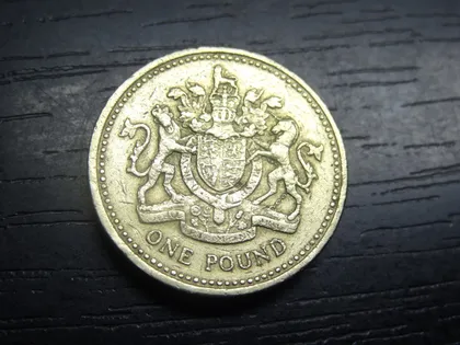 фото, 1 фунт 1993 Британія