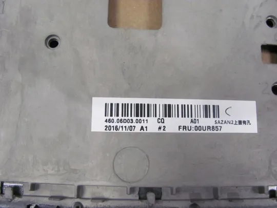 758-11 панель палмрест тачпад 460.06D03.0011 00UR857 для Lenovo ThinkPad T550 T560 P50Sоригінал в Україні