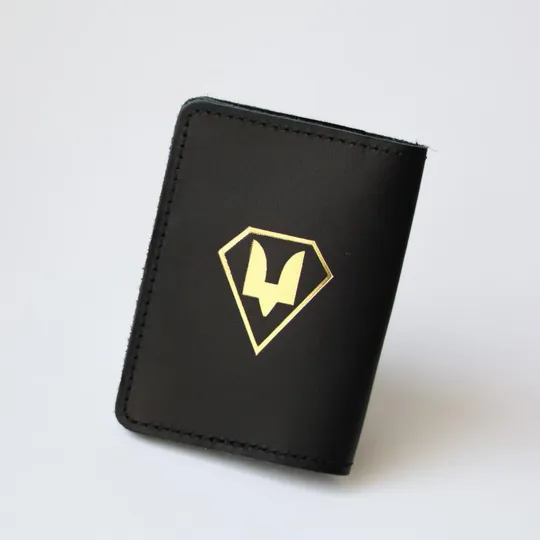 Купити Обкладинка для паспорта "ССО" чорна з позолотою.