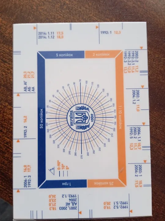 Купити Нумізматична лінійка.