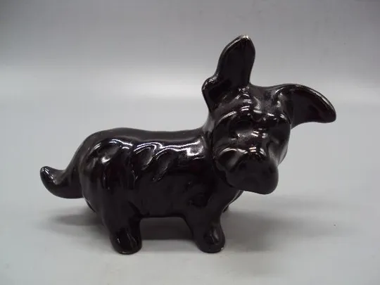 Фигура керамика статуэтка Константиновка собака терьер щенок собачка высота 11,5 см №12989 Ціна