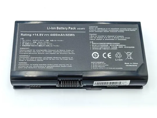 Купити Батарея A41-M70 для ASUS N70SV, Pro70, Pro72, Pro73, Pro75 (A42-M70) (14.8V 4400mAh).