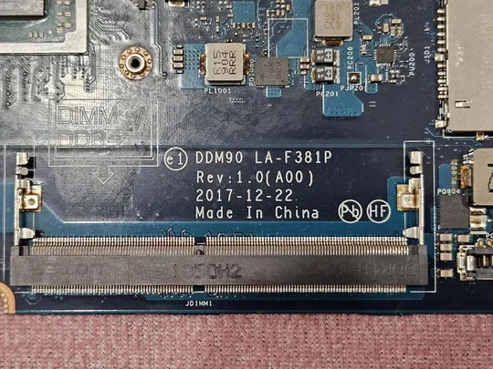 Материнська плата Dell Latitude 5495 DDM90 LA-F381P 09CYDK З аукціону