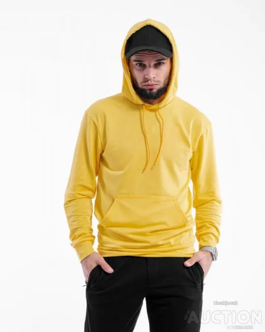Чоловіче худі - "Shnurok" колір жовтий Ціна