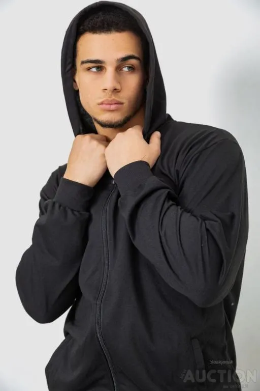 Спорт костюм мужской, цвет черный, 244R9111 Інтернет-аукціон