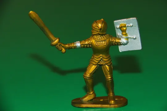 ЛИЦАР З МЕЧЕМ рыцарь 55-60мм  ПВХ-гума Ціна