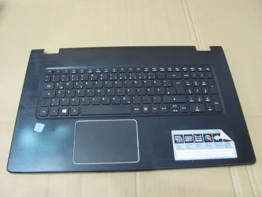 712-18  Кришка панель палмрест тачпад EAZYJ001010  клавіатура  для Acer Aspire 17 E5-774 E5-774G  оригінал Ціна