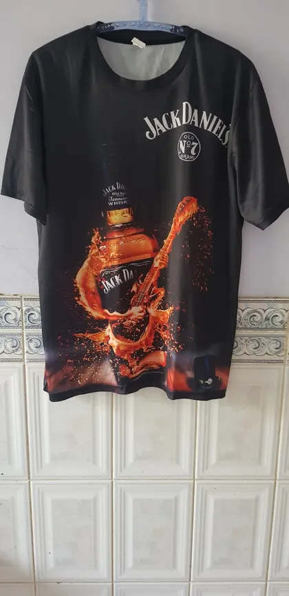 фото, Футболка "Jack Daniels" (100% polyester, XL, China)