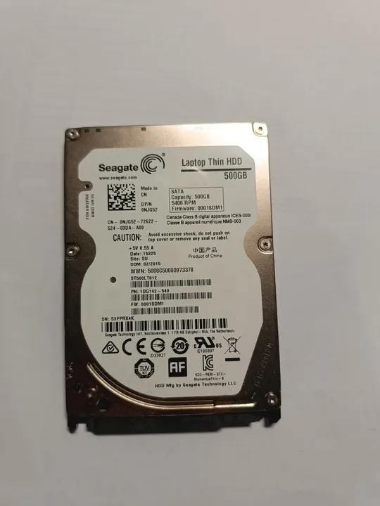 Жорсткий диск 2.5&quot; Seagate Laptop Thin 500 GB Sata 2 Ціна