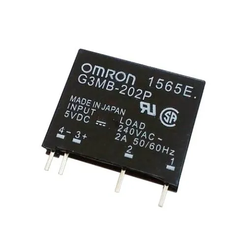 Чип G3MB-202P SIP-4, Твердотельное реле Omron SSR 5В-240В 2A Ціна