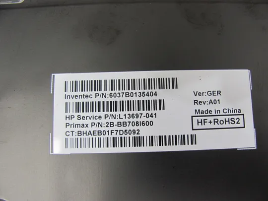 827-8 клавіатура з підсвіткою 6037B0135404 L13697-041  для HP EliteBook 830 836 G5 830 G5, 730 G5, 735 G5, 730 G5, 830 G6, 730 G6, 735 G6, 730 G6 оригінал Характеристики