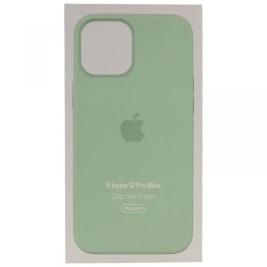 Чехол Silicone case (AAA) full with Magsafe and Animation для Apple iPhone 12 Pro Max (6.7") Де купити