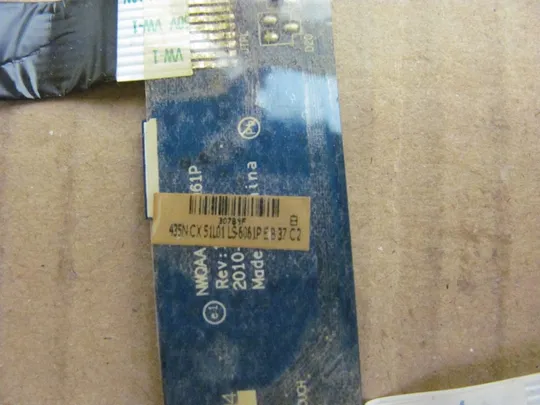 495-25 Плата кнопок тачпаду LS-6061P для Toshiba Satellite P750 P755 A660 A665 оригінал Недорого