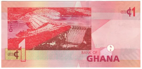 Купити 1 седі 2010 року UNC Гана