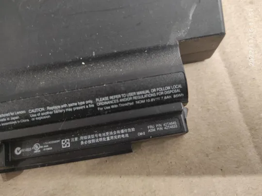 Оригінал АКБ 42T4645 42T4644 42T4645 10.8V 85WH для LENOVO R400 R61 R61i T400 T61 T61p T61u W510 Продаж