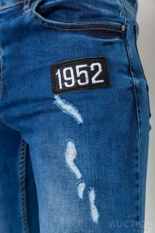 Джинсы мужские, цвет синий, 226R1470 Де купити