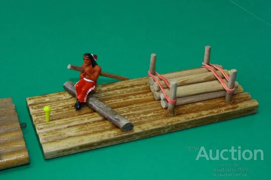 Купити индейцы ковбои ГДР плот плоты №410 + №414