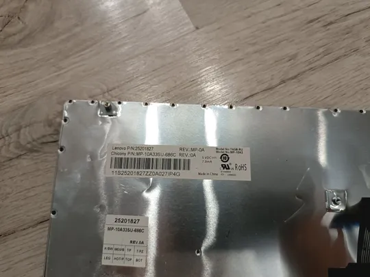 Клавіатура для ноутбука Lenovo G580 G585 G780 V580 Z580 Z585 З аукціону