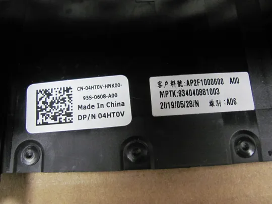 768-3 частина корпусу 04HT0V AP2F1000600 зі шлейфом 01GHCG для  Dell Alienware Area 51m R1 R2  оригінал Де купити