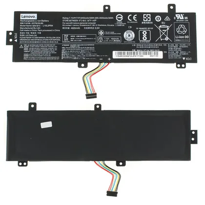 фото, Оригінальна батарея для ноутбука LENOVO L15L2PB4 (IdeaPad 310-15IKB, 310-15ISK) 7.72V 5055mAh 39Wh Black (5B10K88299)