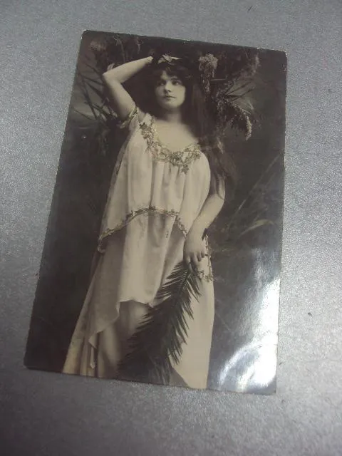 открытка девушка с пальмой кременец 1910 №1551 Ціна