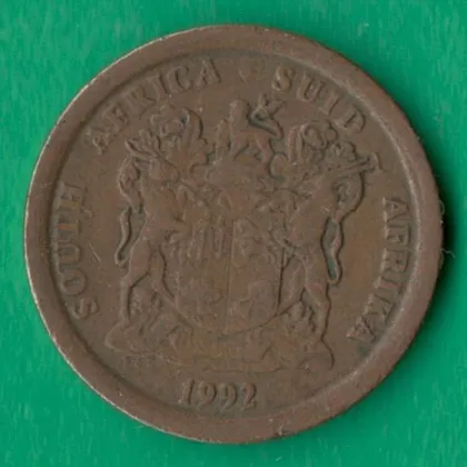 фото, 5 центів 1992 року ПАР [М]