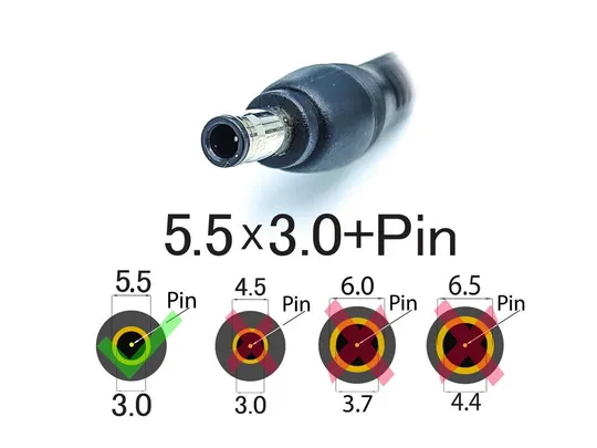Купити Блок питания для Samsung NF210, NC-10, NC20, N130, N120, N110 Series (19V 2.1A 40W (5.5*3.0+Pin)).