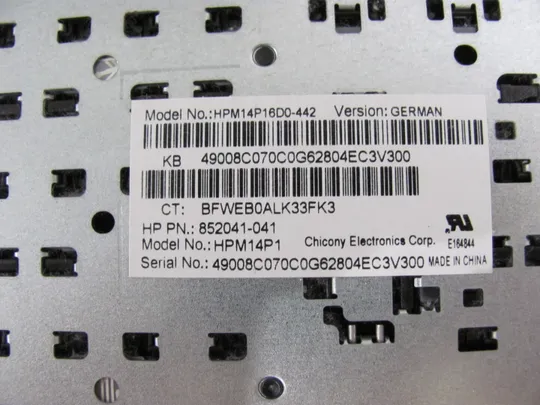384-11 клавіатура робоча 852041-041 852841-041 490.08C07.0S0G  для HP Pavilion  17-X  17-Y оригінал Інтернет-аукціон