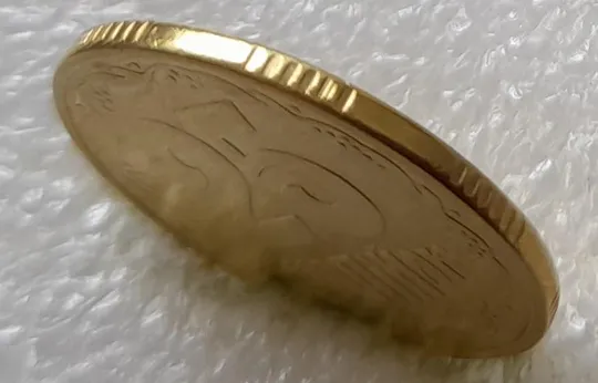 Купити (3462) 25 копійок 1994 1БВк  брак гуртильного кільця (4 варіант) (25 копеек 1994 1БВк)