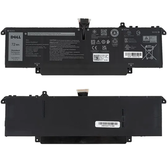 Оригінальна батарея для ноутбука DELL 3N81G (Precision 5490) 15.4V, 72Wh, Black Ціна