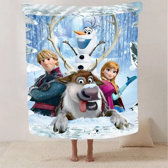 Купити Плед 3D Ледяное сердце 2814_B 13038 135х160 см