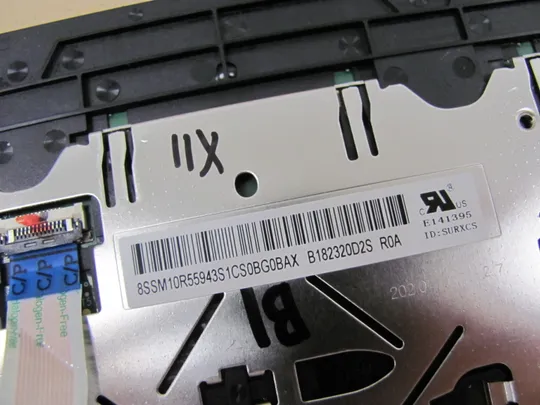 666-11 тачпад NBX0001MV00 8SSM10R559 для Lenovo Thinkpad T14 Gen 1 оригінал Де купити