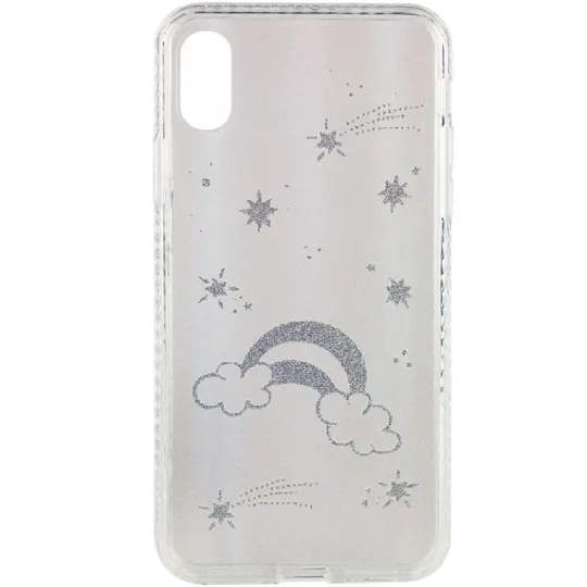 TPU+Glass чехол Aurora Space для Apple iPhone XS Max (6.5") Ціна