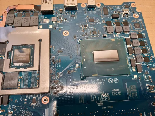 номер1054-10 материнська плата IDQ50 LA-M531P SRMED i7-13650HX для Dell G15  5530 Mainboard Материнка Основна плата Системна плата Плата системи Laptop motherboard мамка ноутбучна плата оригінал З аукціону