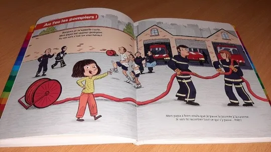 Купити Книга для дітей Пожежні на французькій мові