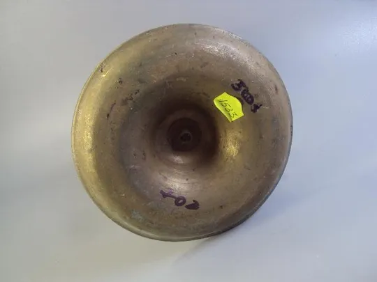 Подсвечник лампа керосиновая или спиртовка с ручкой маленькая высота 11,5 см (№ 1533) З аукціону