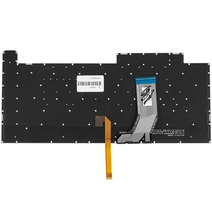 фото, Клавіатура для ноутбука ASUS (G531 series) rus, black, без фрейма, підсвічування клавіш (RBG 16 pin)
