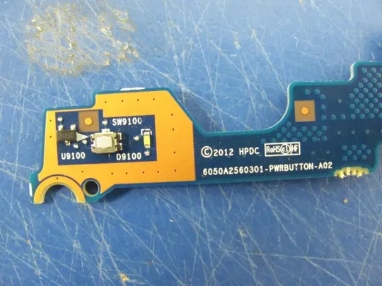 №19-46 плата кнопки живлення 6050A2560301 для HP EliteBook 840 740 745 G1 G2 ZBOOK 14 G2 оригінал З аукціону