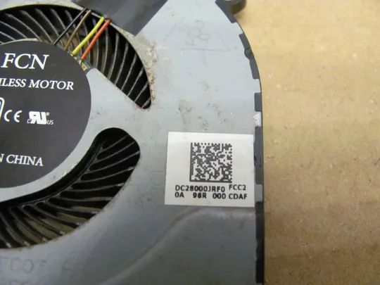 561-25 Вентилятор (кулер, FAN) DC28000JRF0 для Acer Aspire 7 A715-72G AN515-51 AN515-53-52FA оригінал Недорого