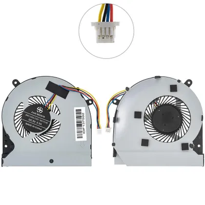 фото, Вентилятор для ноутбука ASUS GL502VM, FX502VD, FX502VE (Толщина 10мм) (13NB0DR0P02011) (Кулер)
