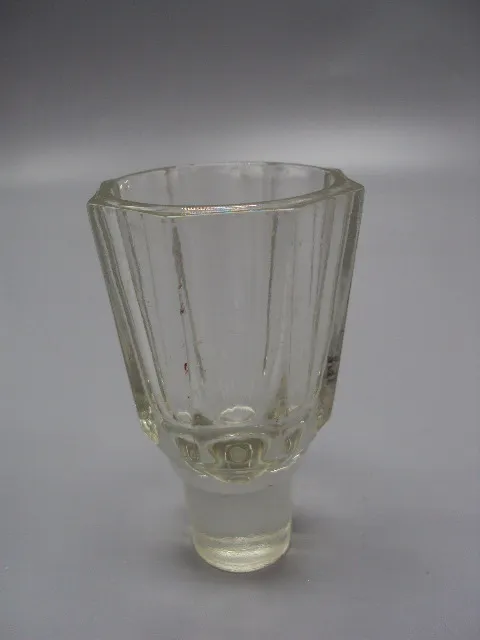 Пробка крышка от графина стекло стопка рюмка графин чарка высота 8,3 см, диаметр 4,8 см №18655 З аукціону